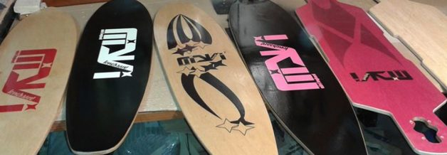 Ilustración Longboards Impresión