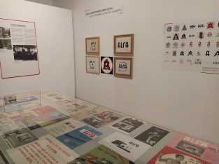 Diseño grafico para exposición Portalea