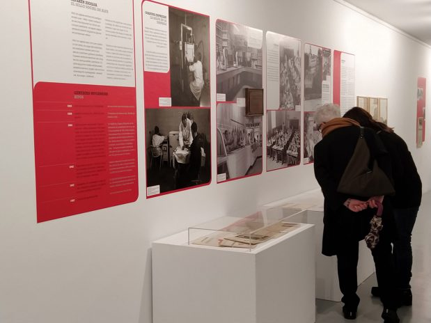 Maquetación y diseño exposicion Alfa Portalea