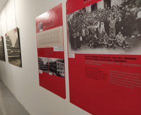 Paneles gráficos 100 años Alfa